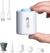 FLEXTAILGEAR Tiny Air Pump: Portable Inflator for Air Mattresses & Floats